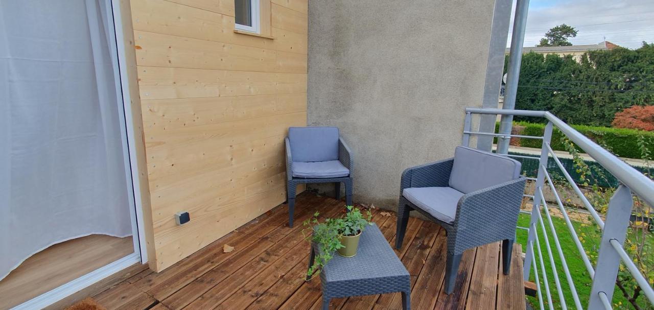 Charmant T2 Avec Grande Terrasse Quartier Jardin Massey Tarbes Kültér fotó